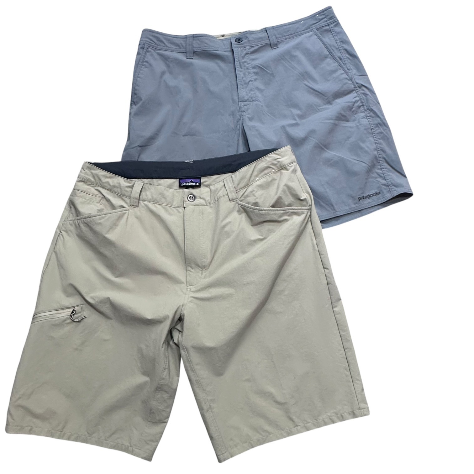 Patagonia Mens Lot Of 2 Wayfarer Shorts And Quandary Shorts Bundle Size 38 & 40